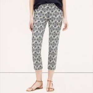 LOFT the rivera pant / marisa. Size 0